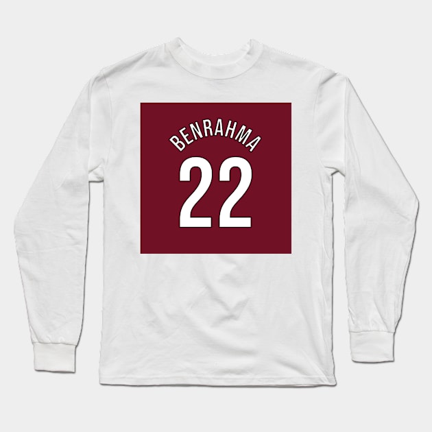 Benrahma 22 Home Kit - 22/23 Season Long Sleeve T-Shirt by GotchaFace